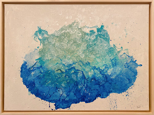 WASTE A MOMENT by Sophie Friederichs, Painting for Sale on Select