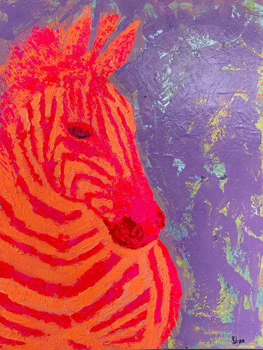 ZEBRA by Sophie Friederichs, Painting for Sale on Select