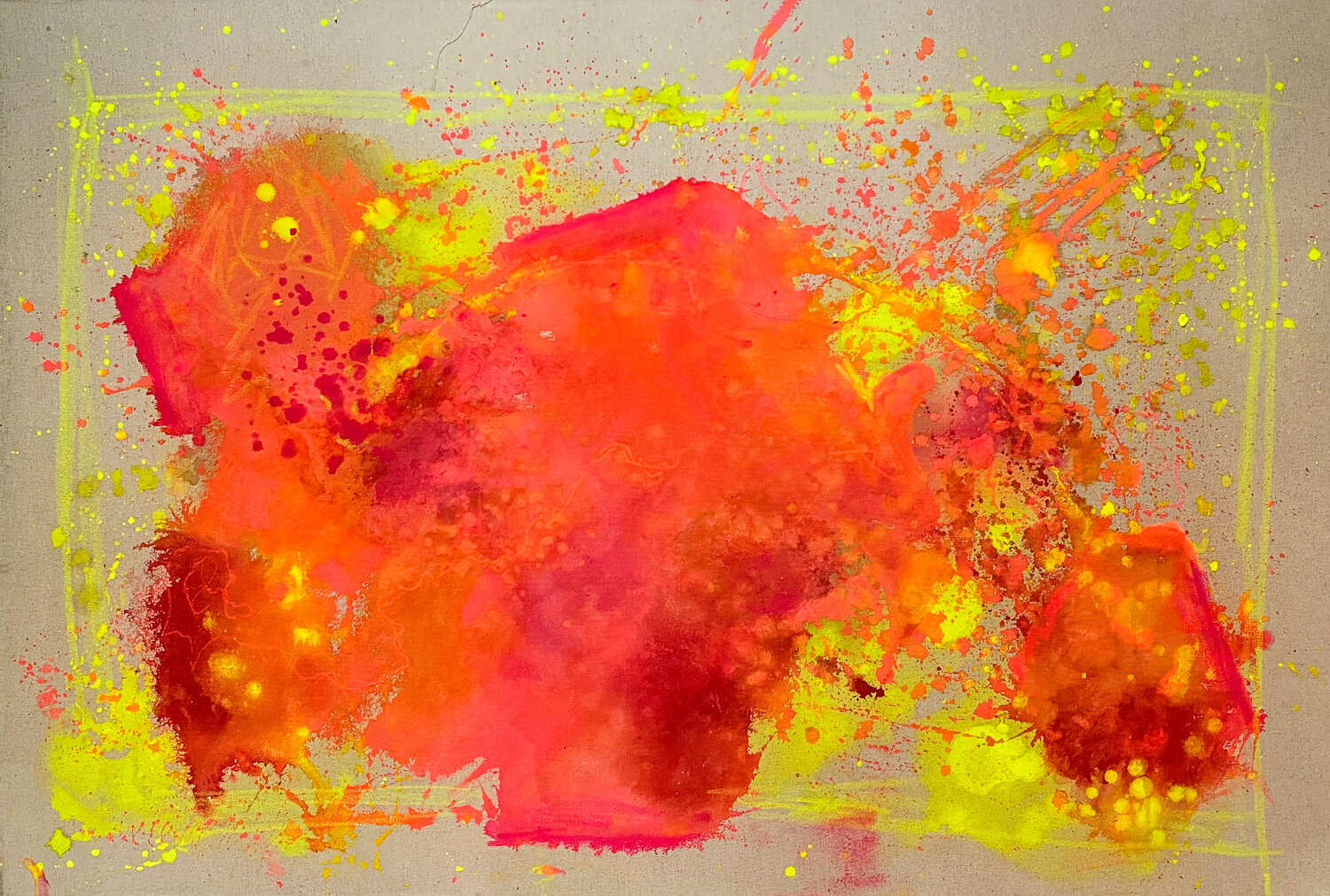 THE HILLS Sophie Friederichs Original painting for sale