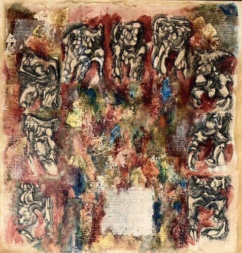 TurbulenceS . 1 by Lucile Travert, Painting for Sale on Select
