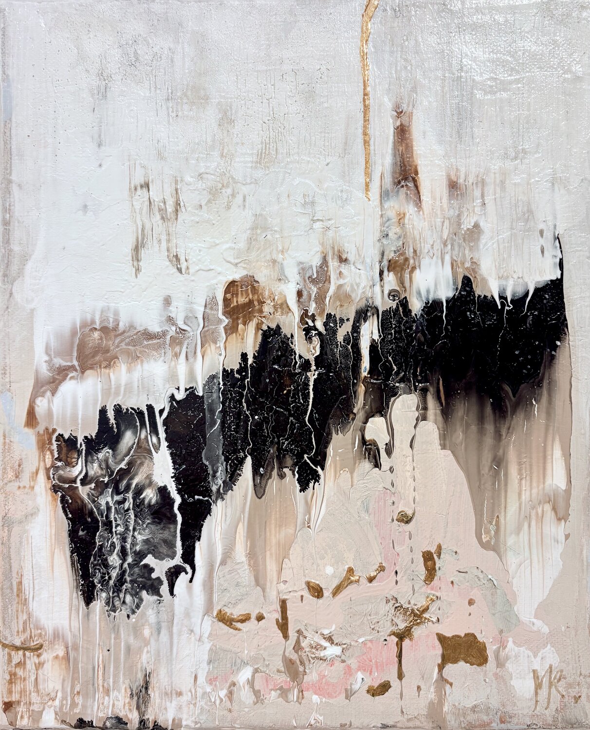 Fracture Martina Rüdiger Original painting for sale