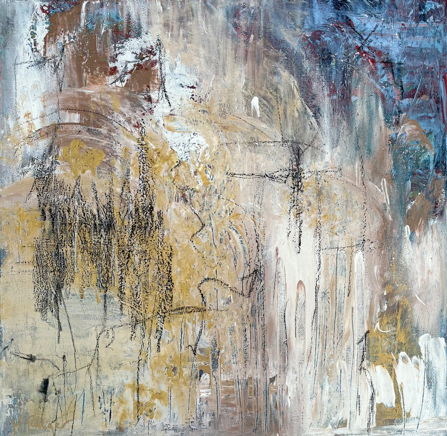Traces Martina Rüdiger Original painting for sale