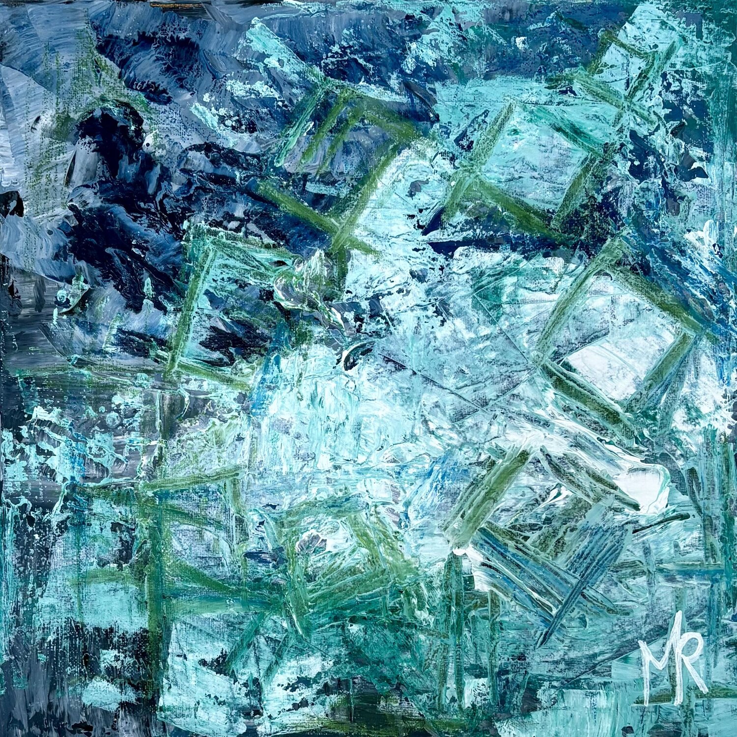Im Übergang Martina Rüdiger Original painting for sale