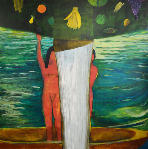 El árbol del Edén by Maikel Sotomayor, Painting for Sale on Select