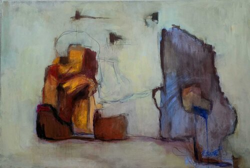 Warm und Kalt by Ernst Wieltschnig, Painting for Sale on Select