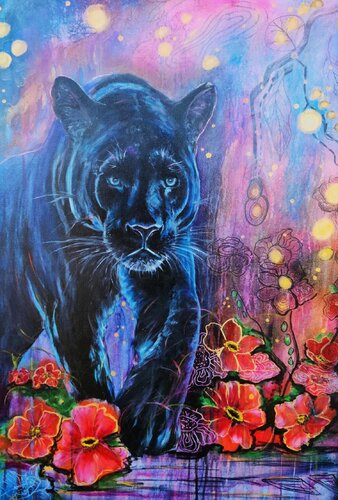 The Guardian by Karine Jeuffroy, Painting for Sale on Select