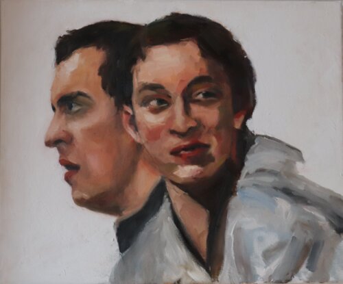 Brotherhood by diego Cuéllar, Painting for Sale on Select