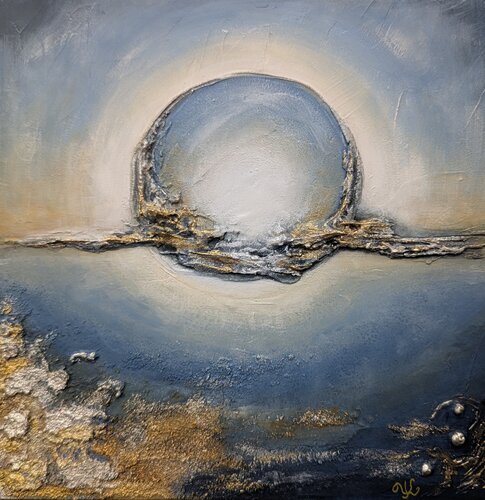 Bienvenue à la maison! N1 by Yulia KESTENER, Painting for Sale on Select