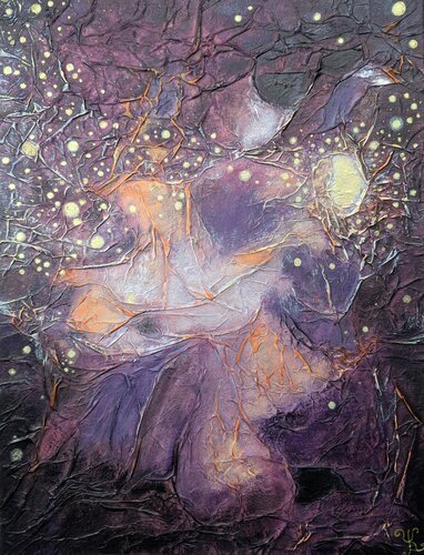 Porteur de Lumière by Yulia KESTENER, Painting for Sale on Select