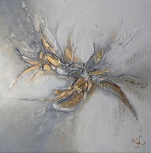 L'Envol Doré by Yulia KESTENER, Painting for Sale on Select