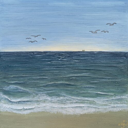 La Mer by Yulia KESTENER, Painting for Sale on Select