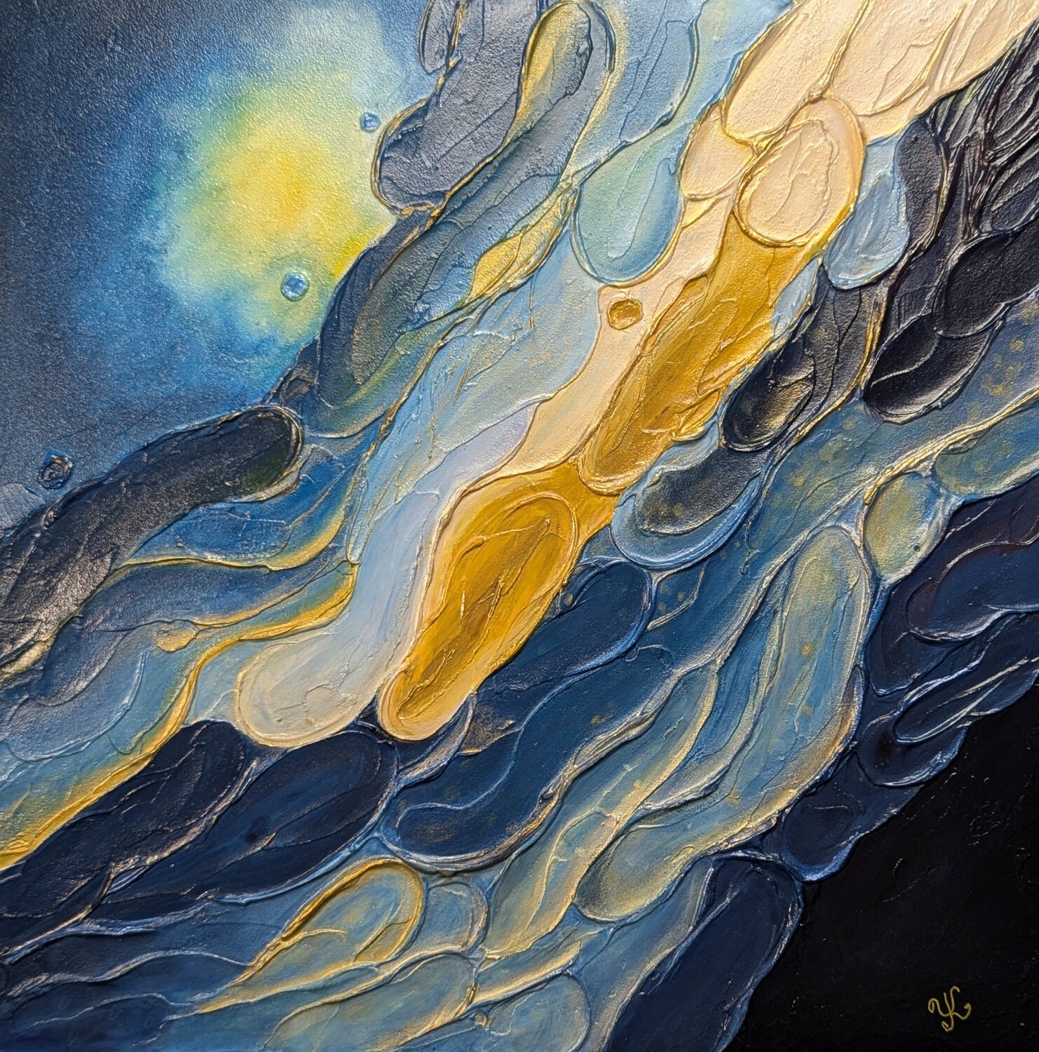 Ma Mer Yulia KESTENER Original painting for sale