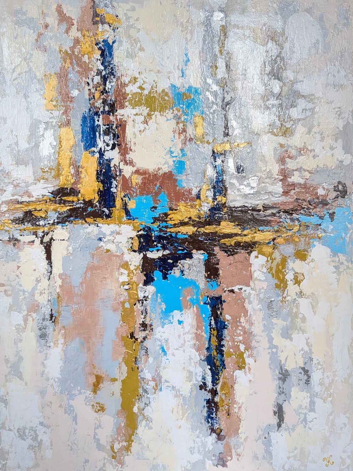 Terra Incognita 2 Yulia KESTENER Original painting for sale
