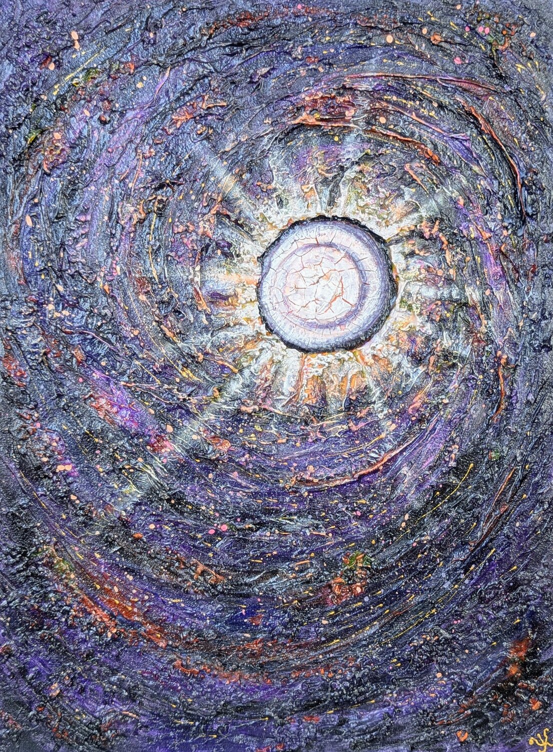 Transformation I Yulia KESTENER Original painting for sale