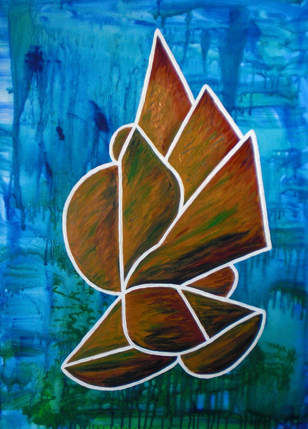 Amazonit Laura Lassa Original painting for sale