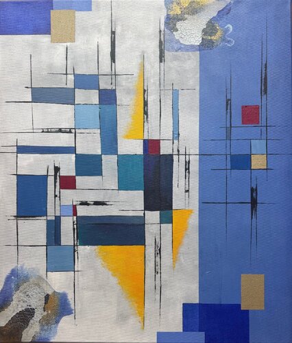 Unsettled No. 4 by Céline Dürst, Painting for Sale on Select