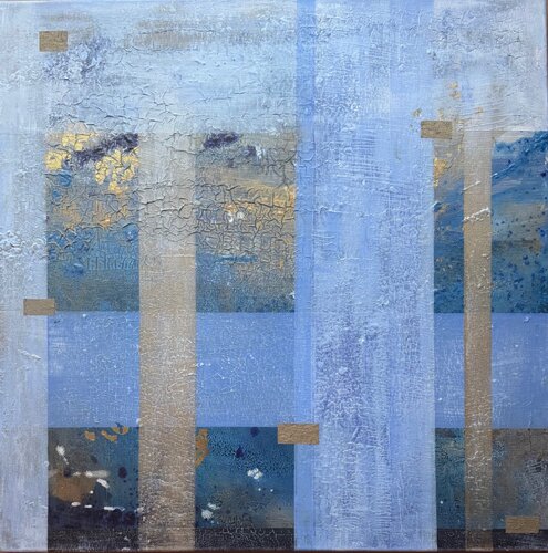 Winter Lights by Céline Dürst, Painting for Sale on Select