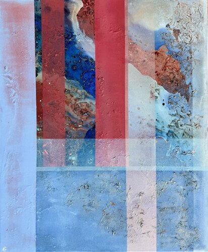 Summer in Flux von Céline Dürst, Malerei kaufen auf Select