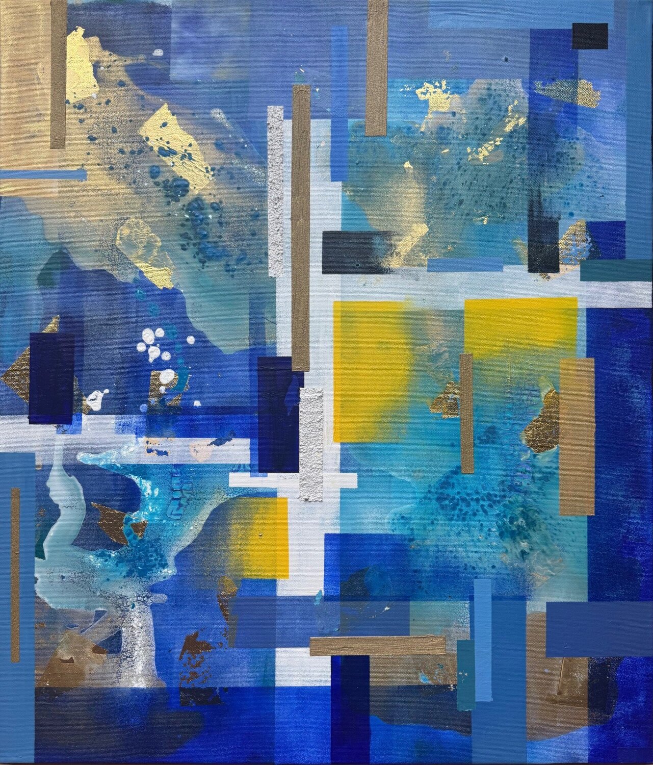 Where I'd rather be Céline Dürst Original painting for sale