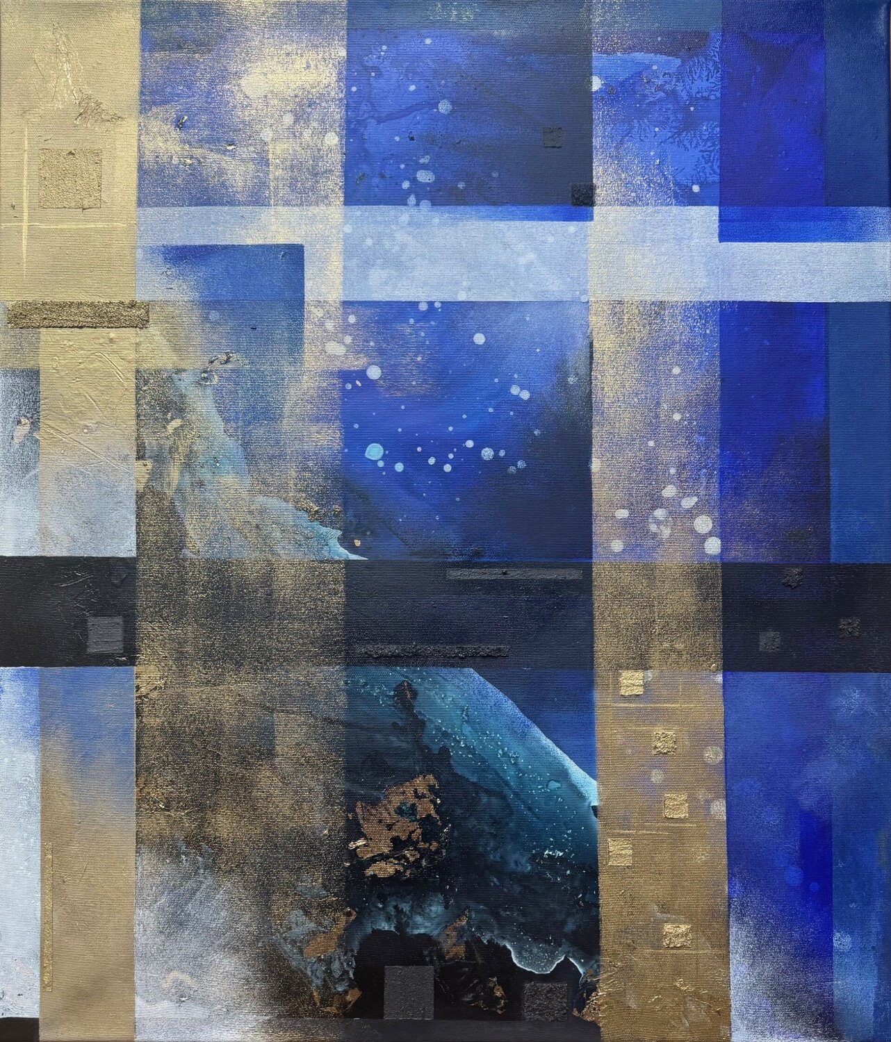Galactic Céline Dürst Original painting for sale
