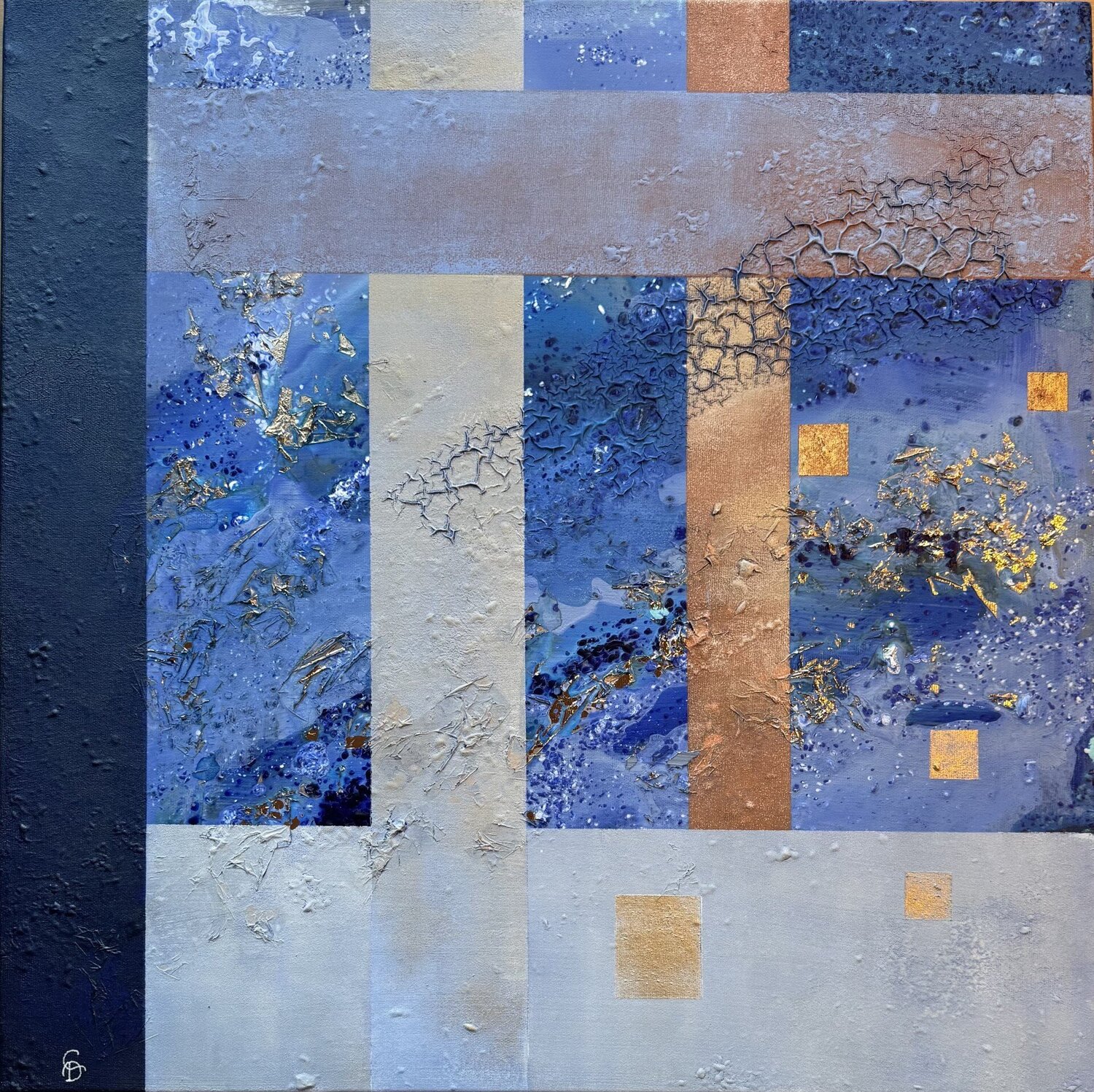 Silent Drift 5/5 Céline Dürst Original painting for sale