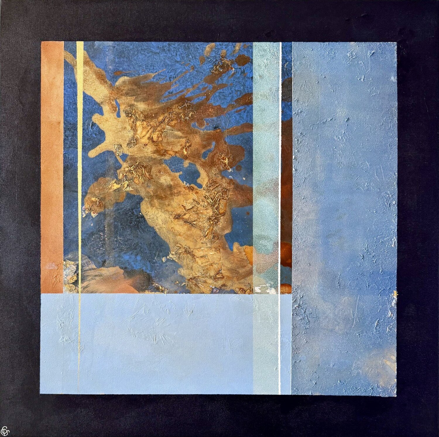 La Voyageuse Céline Dürst Original painting for sale