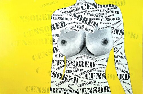 Uncensored by Petr Seda, Painting for Sale on Select