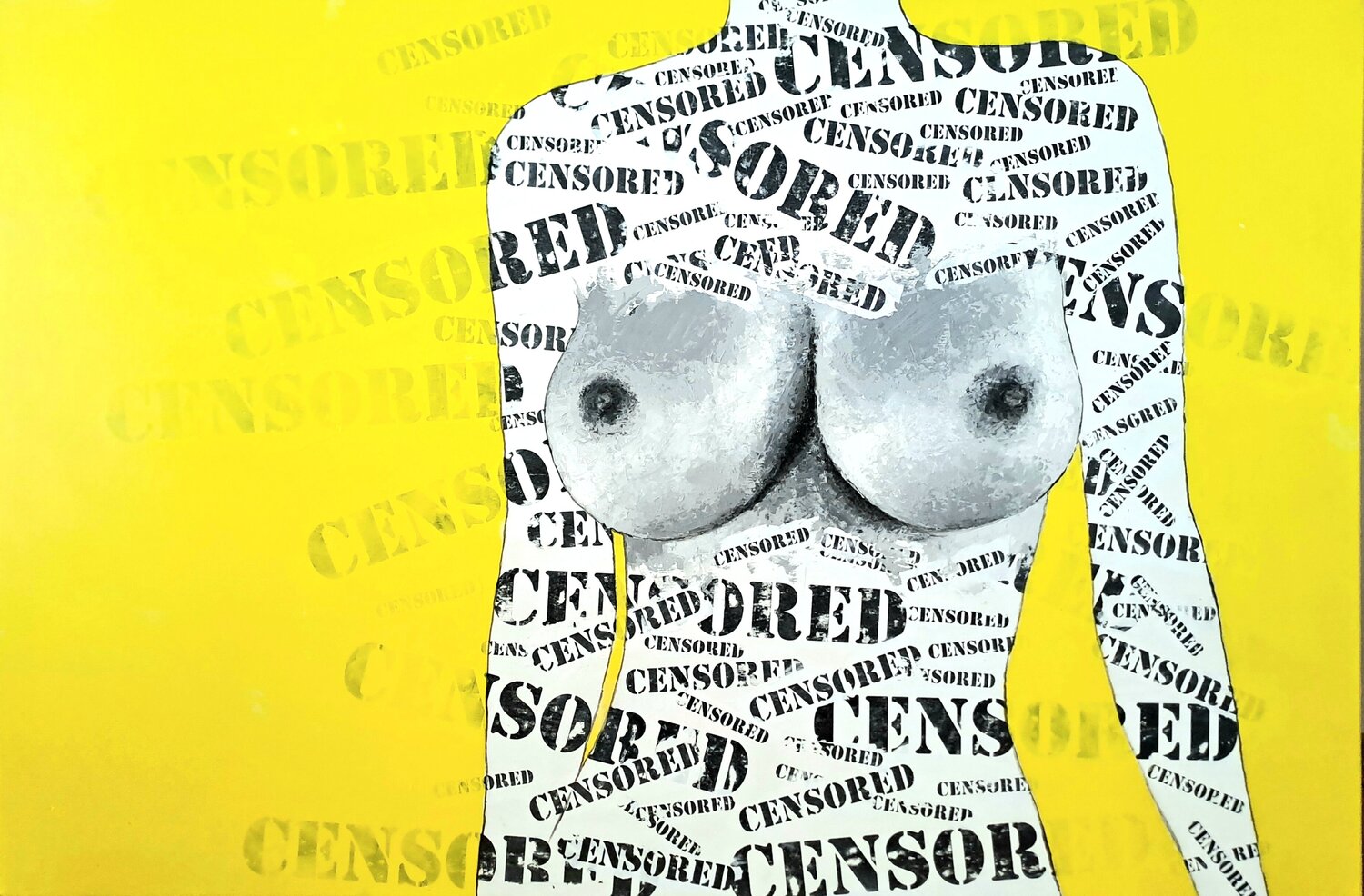 Uncensored Petr Seda Original painting for sale