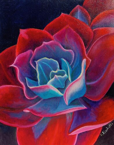 Fire and Ice by Francesca Licchelli, Painting for Sale on Select