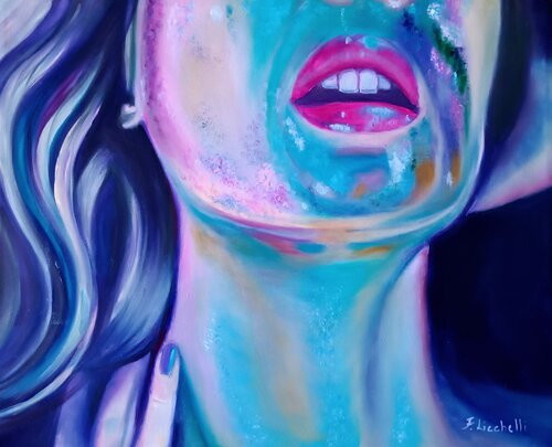 Emotional Fragment by Francesca Licchelli, Painting for Sale on Select