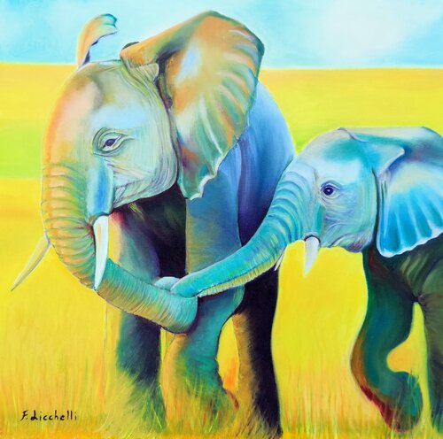 Together by Francesca Licchelli, Painting for Sale on Select
