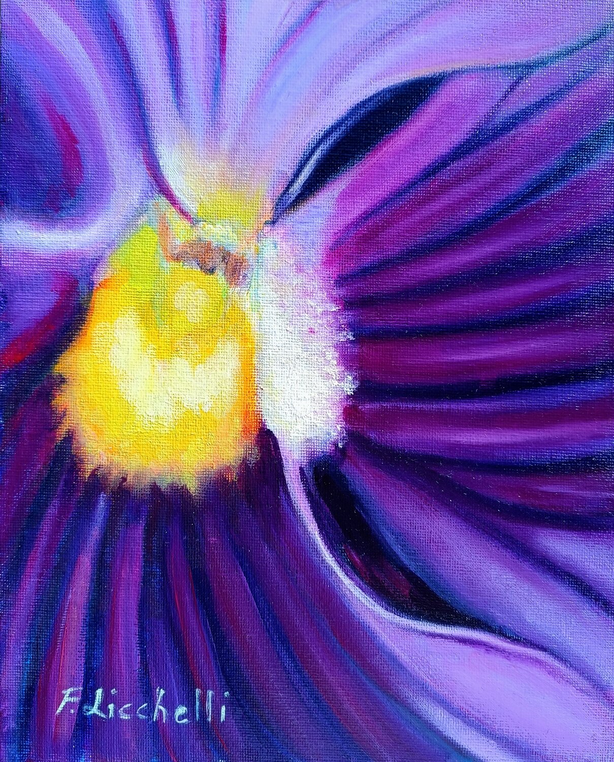 The Center Francesca Licchelli Original painting for sale