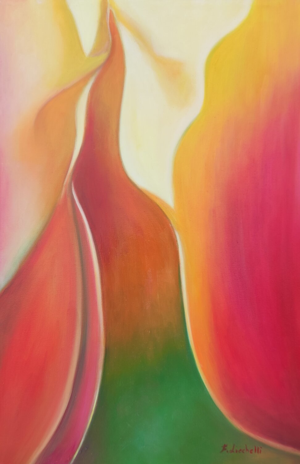 Tulip Door Francesca Licchelli Original painting for sale