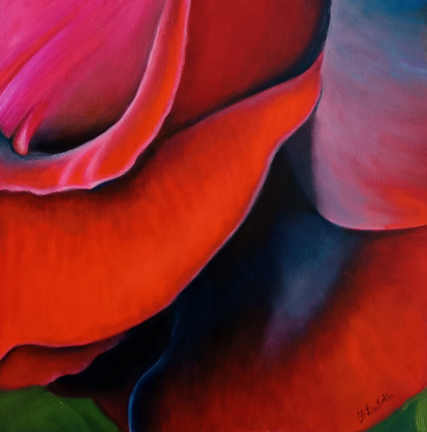 Velvet Francesca Licchelli Original painting for sale