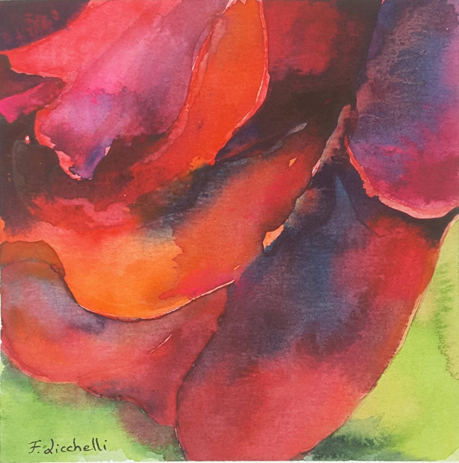 Wild Sap Francesca Licchelli Original painting for sale
