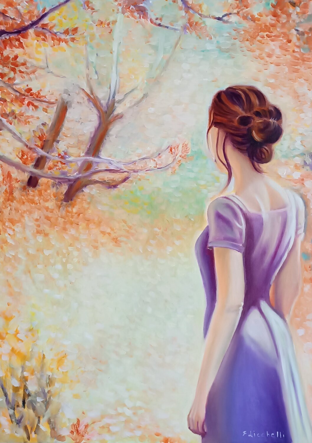 Fall Francesca Licchelli Original painting for sale