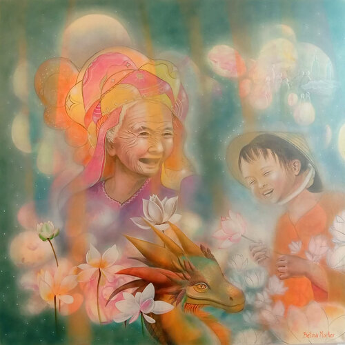 Recuerdos by Betina Marker, Painting for Sale on Select