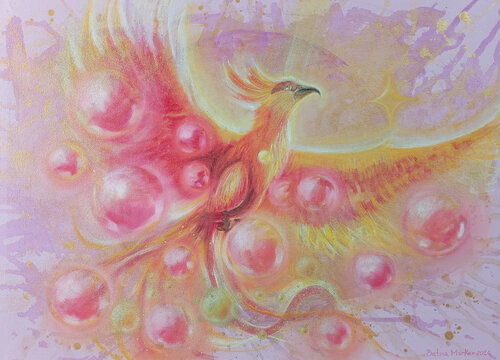 Danza de la Esencia by Betina Marker, Painting for Sale on Select