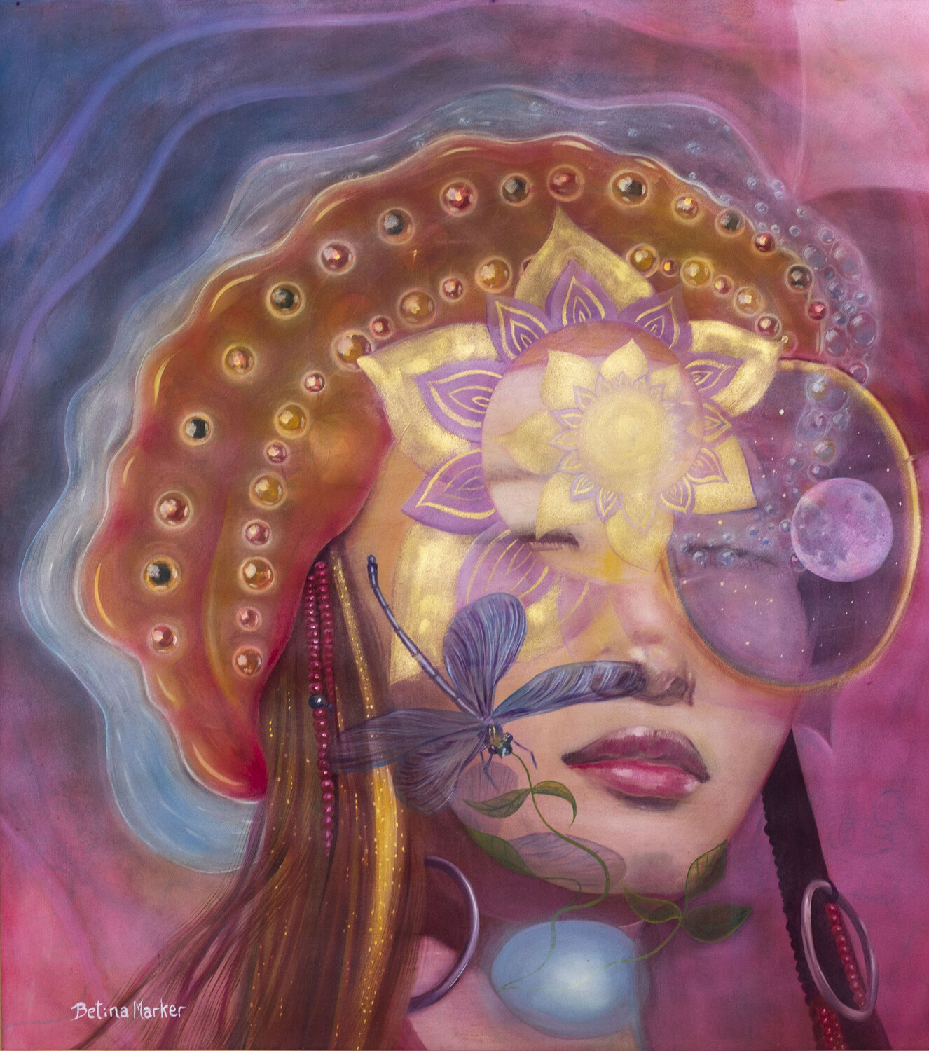 Tu identidad eterna Betina Marker Original painting for sale