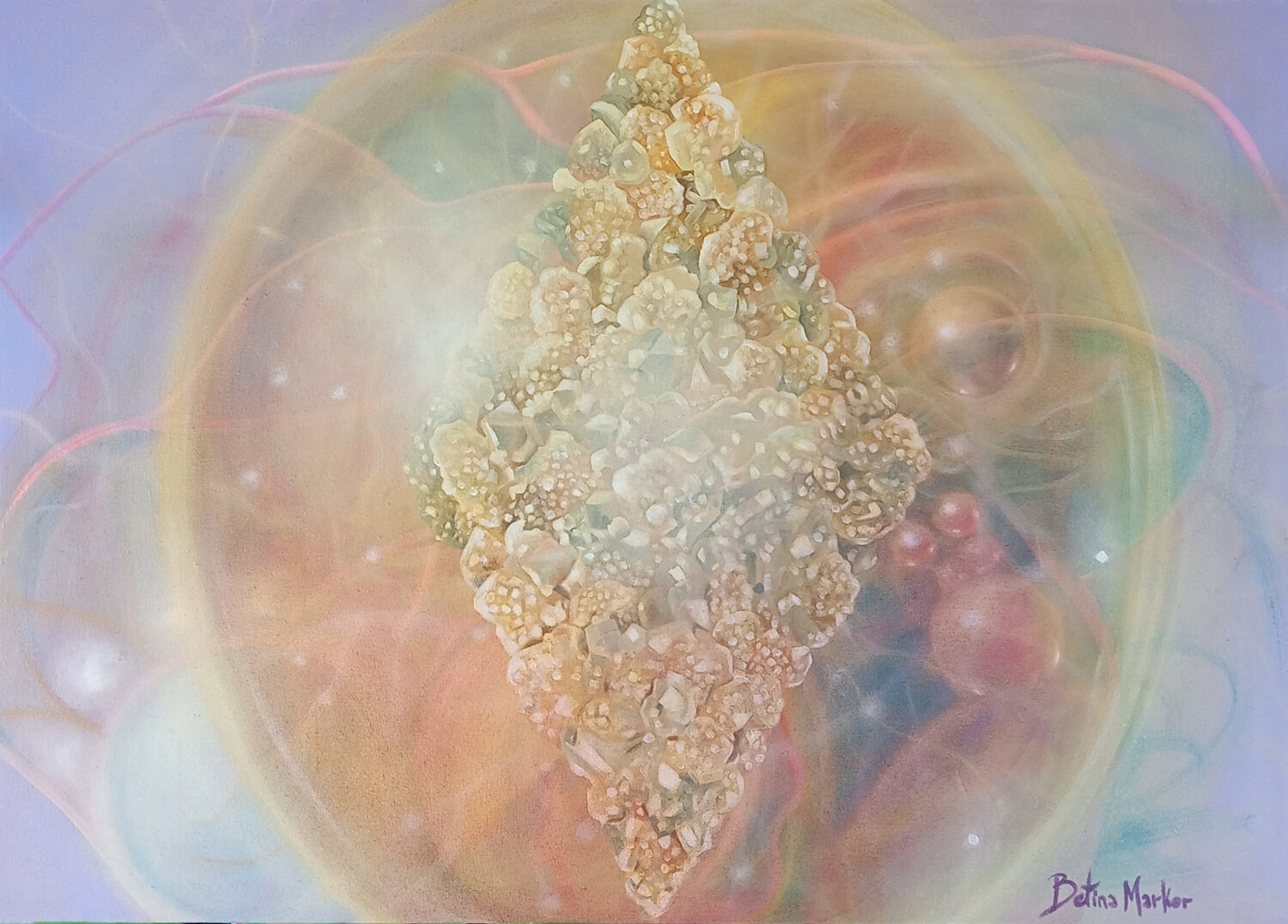 Luz Betina Marker Original painting for sale