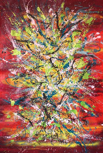 N° 21.34 Energie by Isa L, Painting for Sale on Select