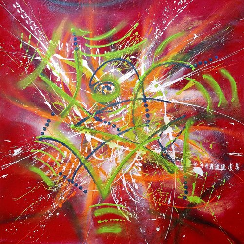 N° 53 Résonance by Isa L, Painting for Sale on Select