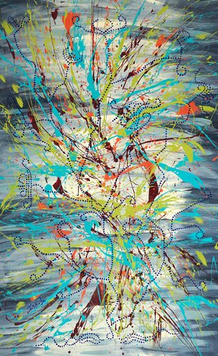 N° 21.08 Reflet by Isa L, Painting for Sale on Select