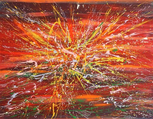 N° 21.09 Soleil couchant by Isa L, Painting for Sale on Select