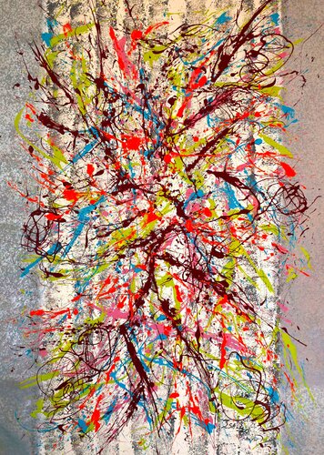 N° 21.28  Porte ouverte by Isa L, Painting for Sale on Select