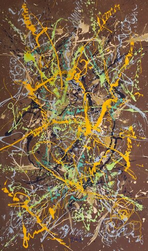 N° 20.65 Au-delà des apparences by Isa L, Painting for Sale on Select