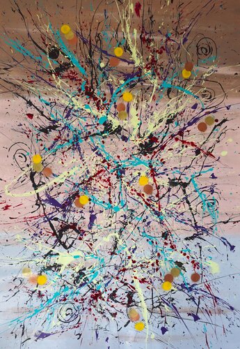 N° 21.32 Au delà des mots by Isa L, Painting for Sale on Select