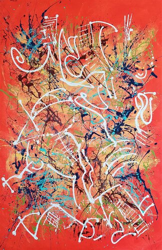 N° 70.37 Langage by Isa L, Painting for Sale on Select