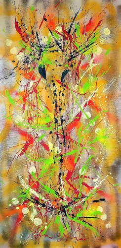 N° 139 Printemps éternel by Isa L, Painting for Sale on Select