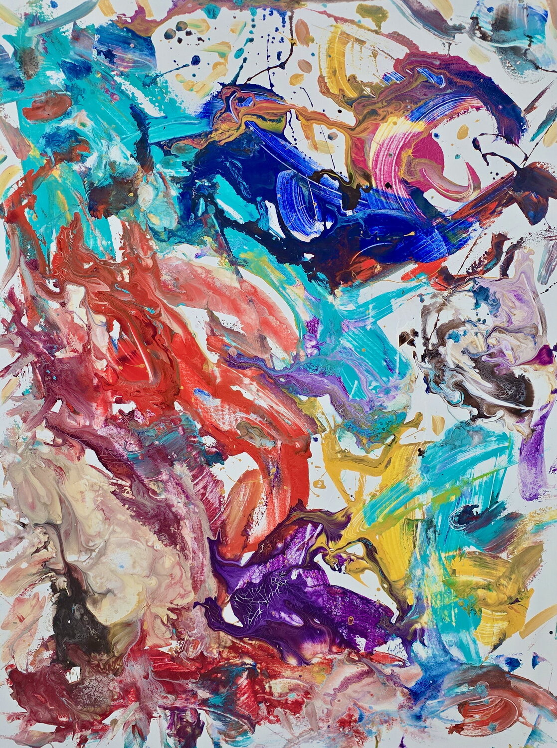 The Mythic Menagerie Erik Kling Original painting for sale